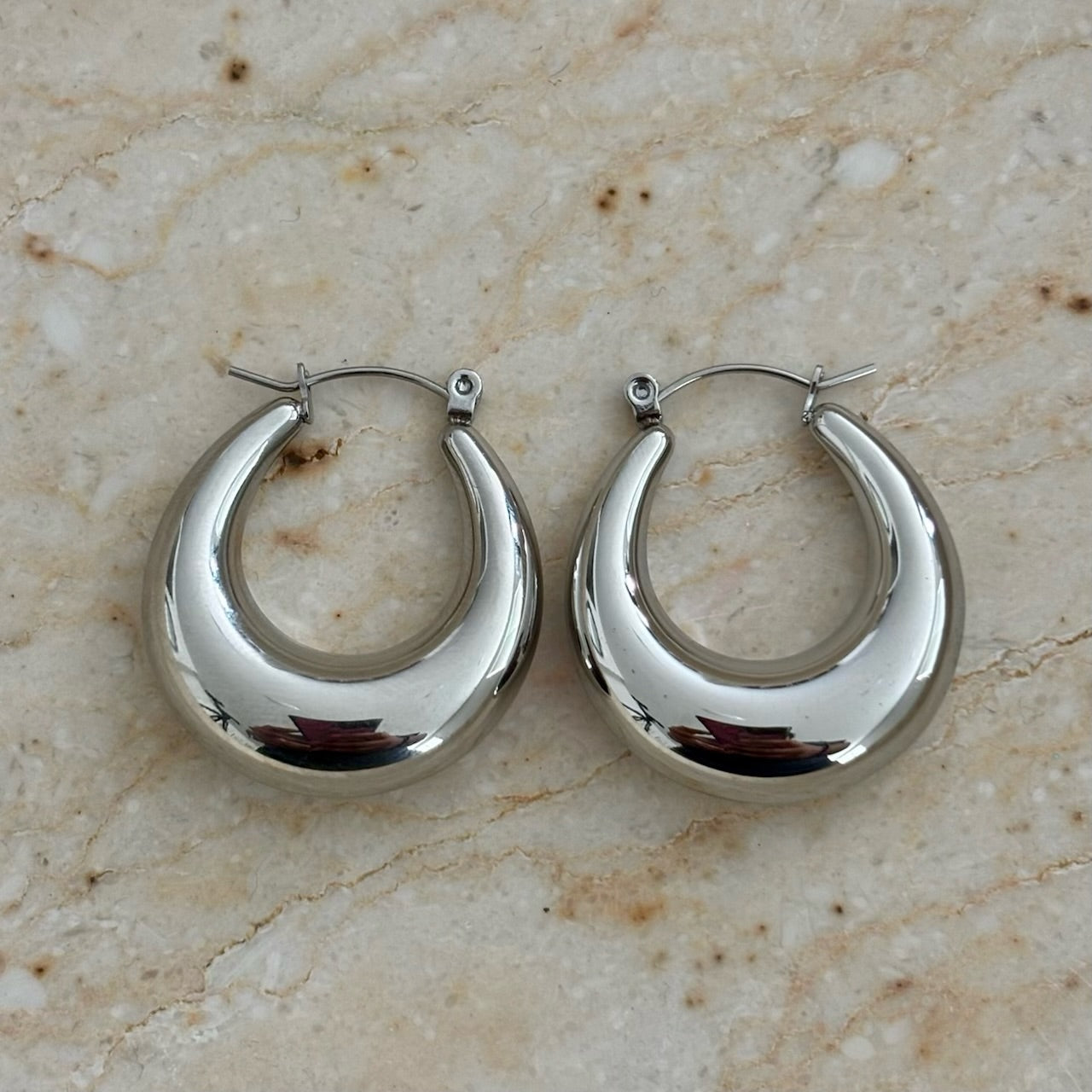 Janet Earrings - Silver – Day and Night