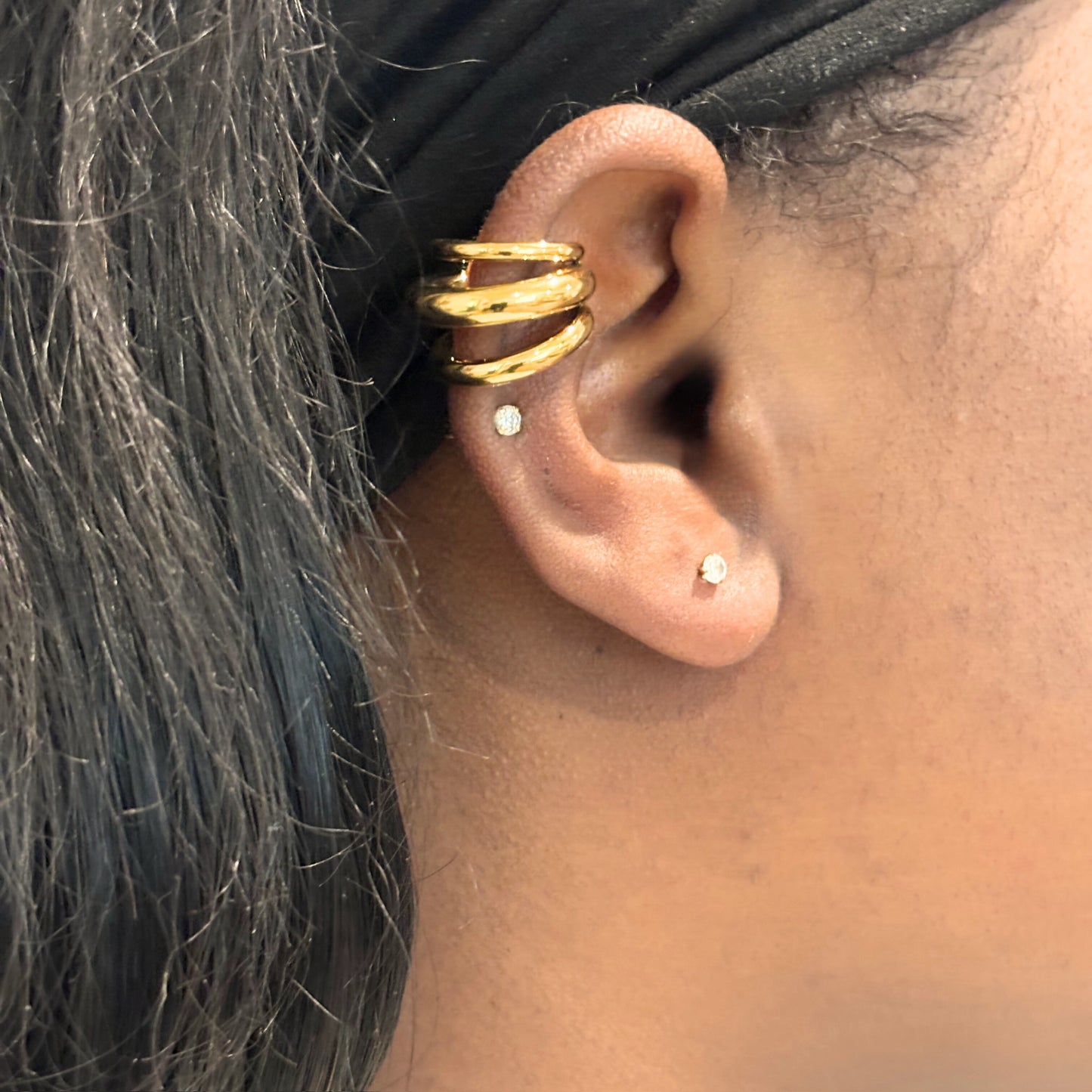 Robyn Ear Cuffs - Gold