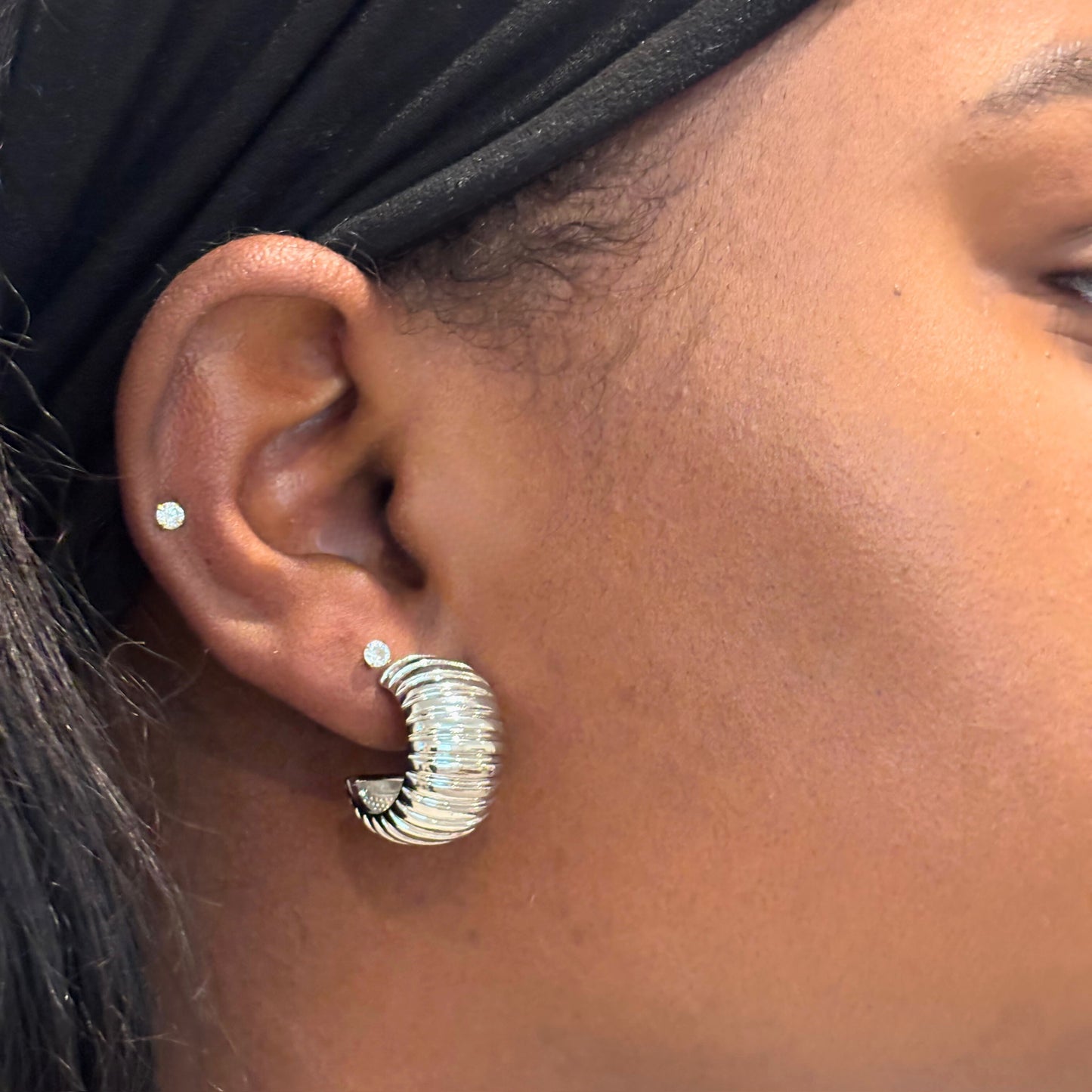 Diana Earrings - Silver