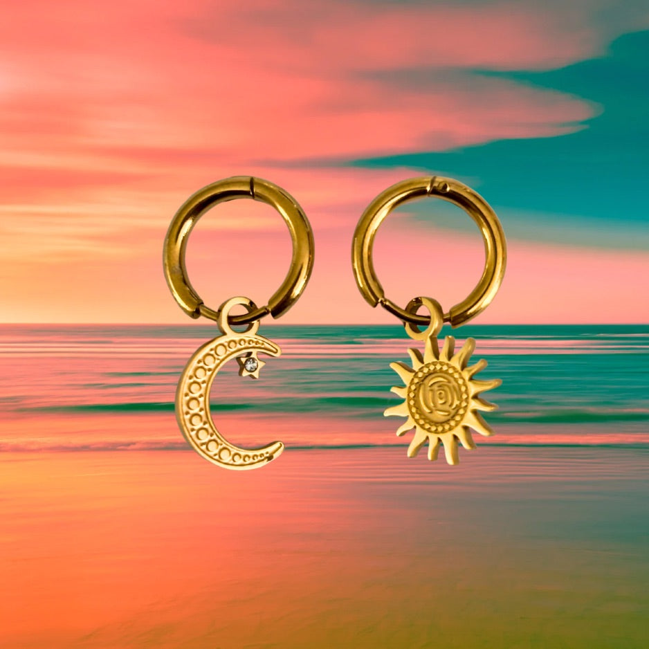 Dawn Earrings - Gold