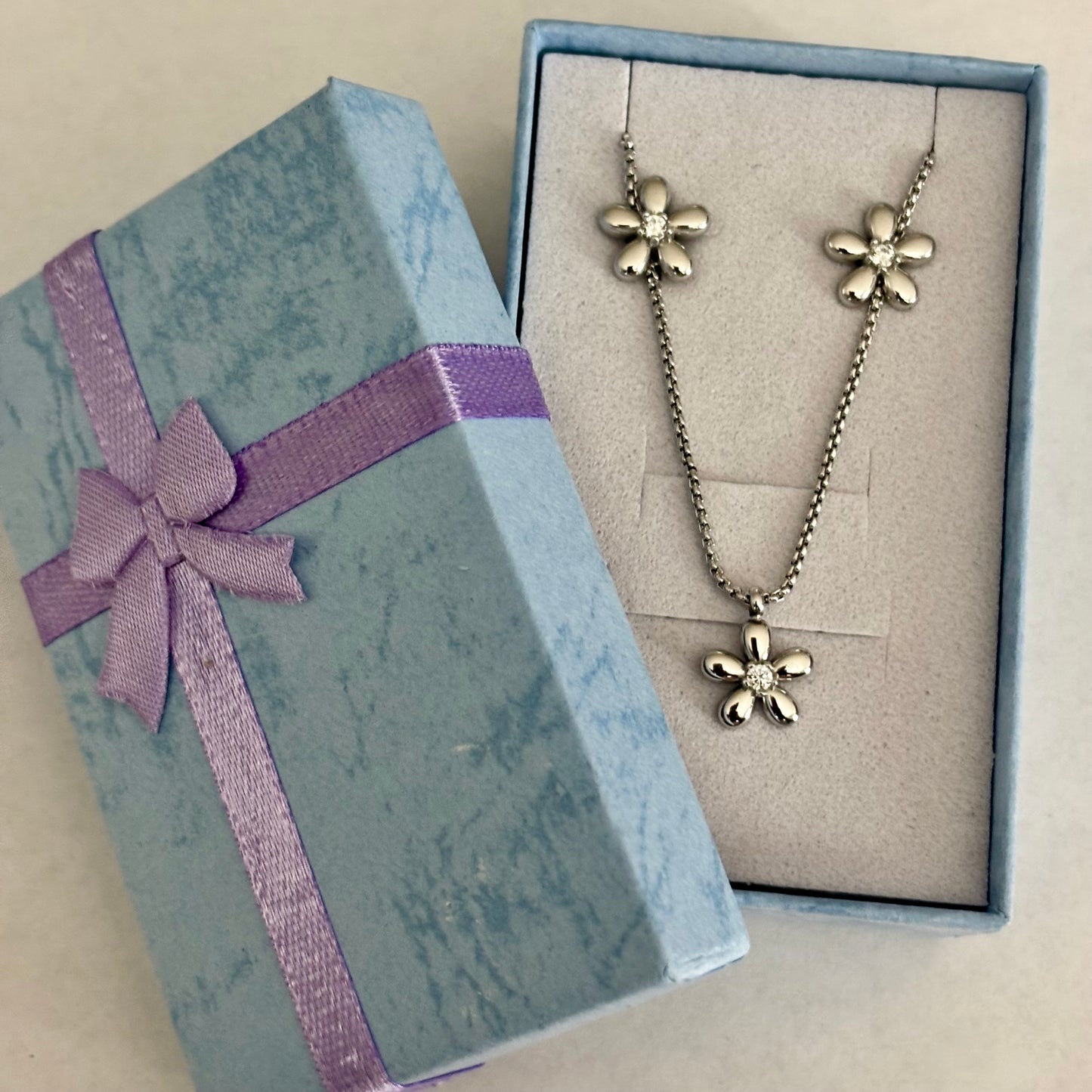 Daisy Set - Silver