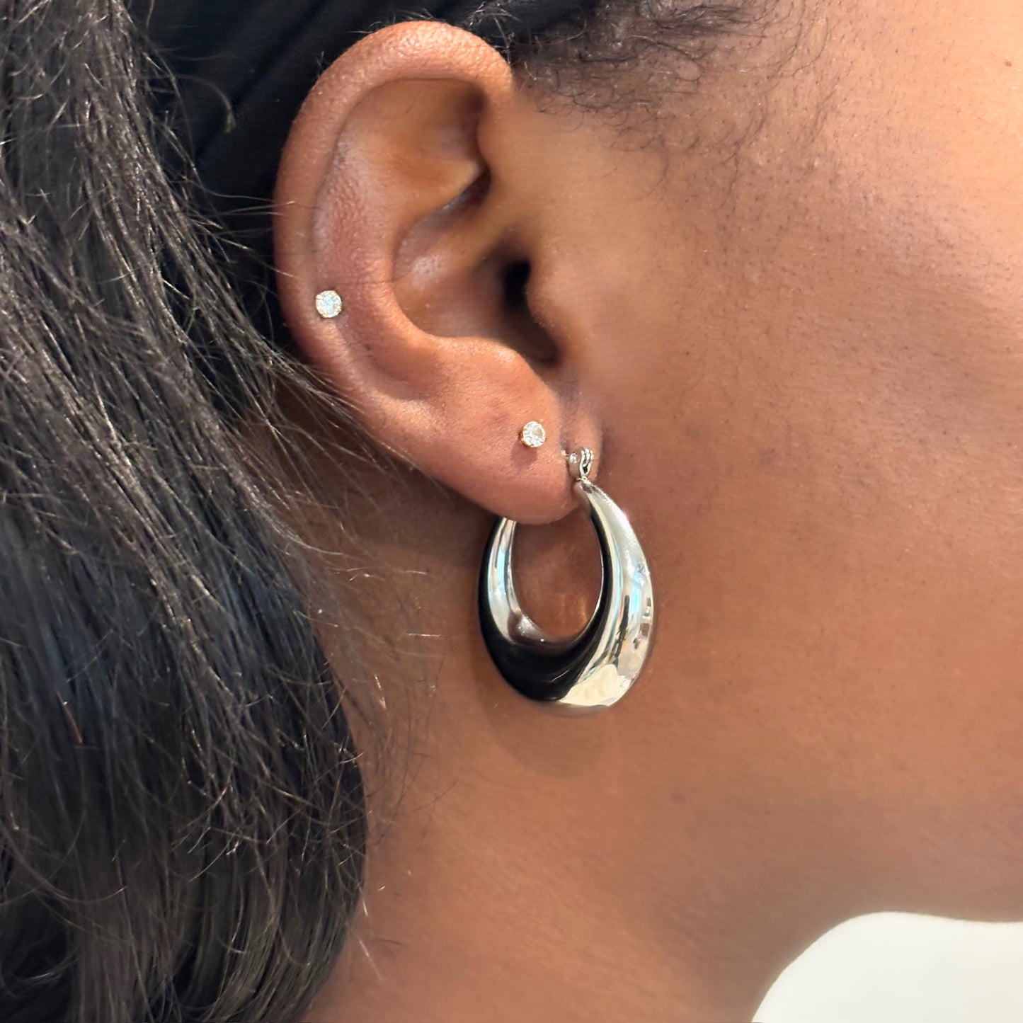Janet Earrings - Silver