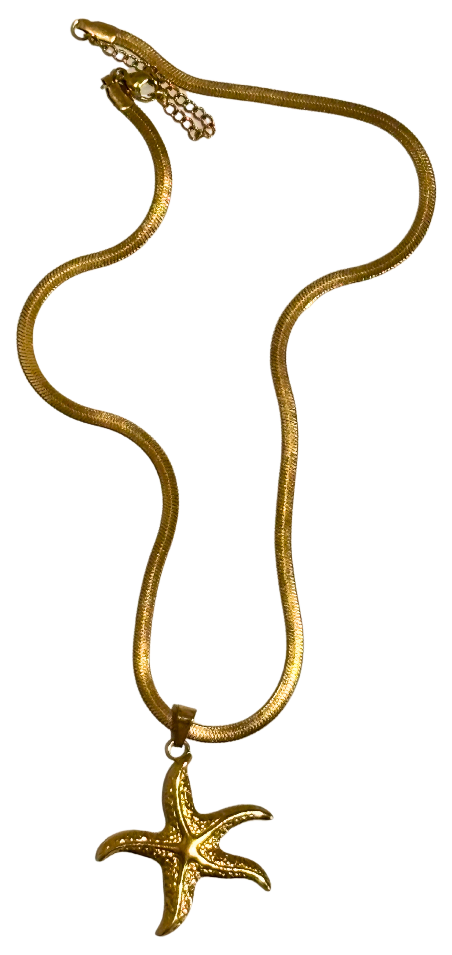 Coral Necklace - Gold