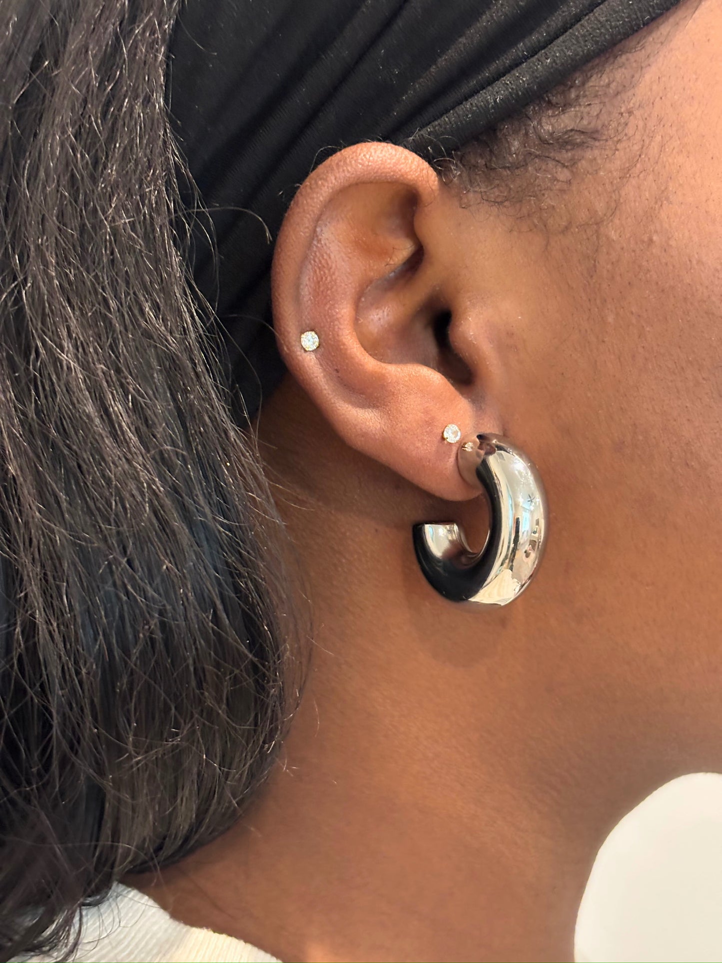 Donna Earrings - Silver