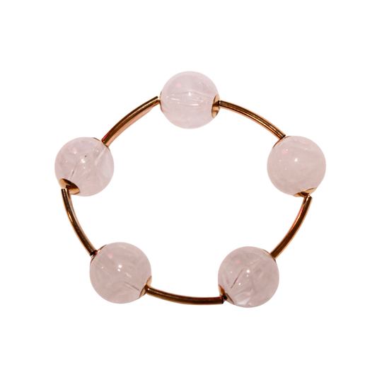 Bubbles Bracelet Set - Milky White