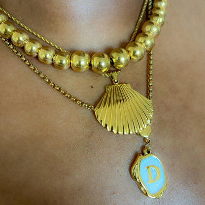 Nellie Necklace - Gold
