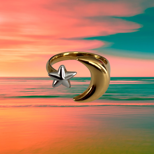 Midnight Ring - Gold/Silver