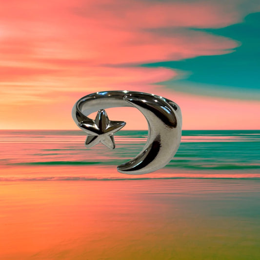 Midnight Ring - Silver