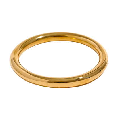 Slick Bangle Set Thick - Gold