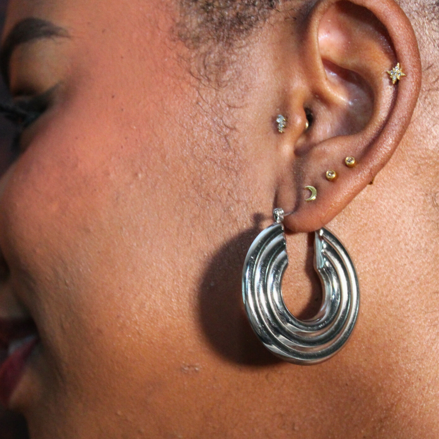 Icon Hoops - Silver