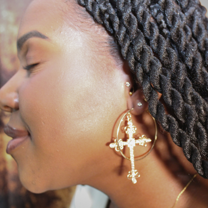 Divine Hoops - Gold