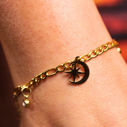 Cosmic Anklet - Gold