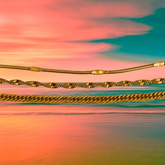 Orbit Anklet Trio