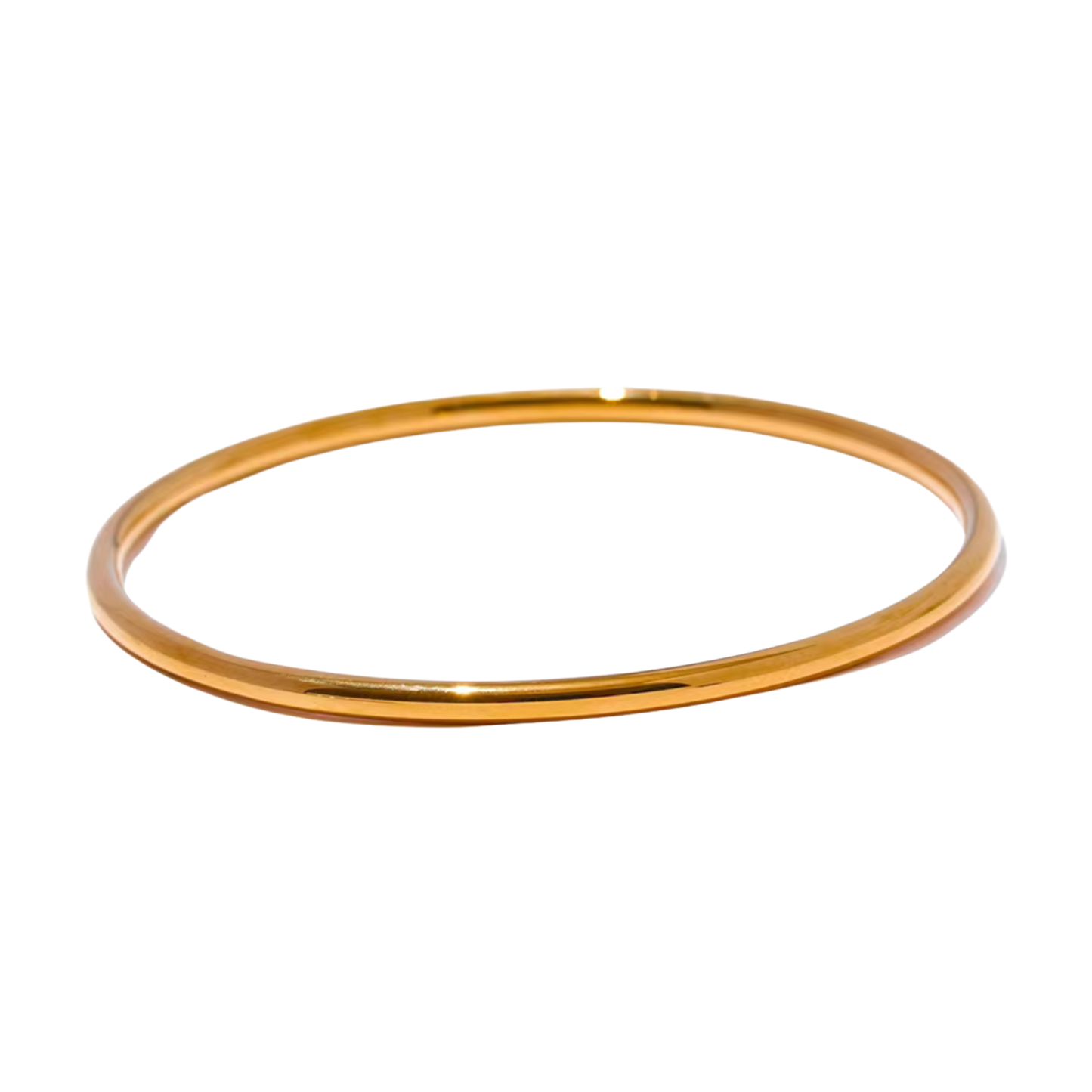 Slick Bangle Set Thin - Gold
