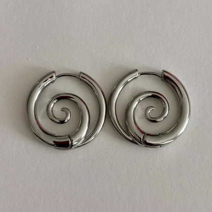 Ocean Earrings - Silver