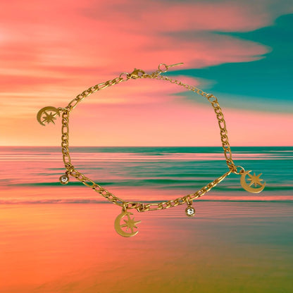 Cosmic Anklet - Gold