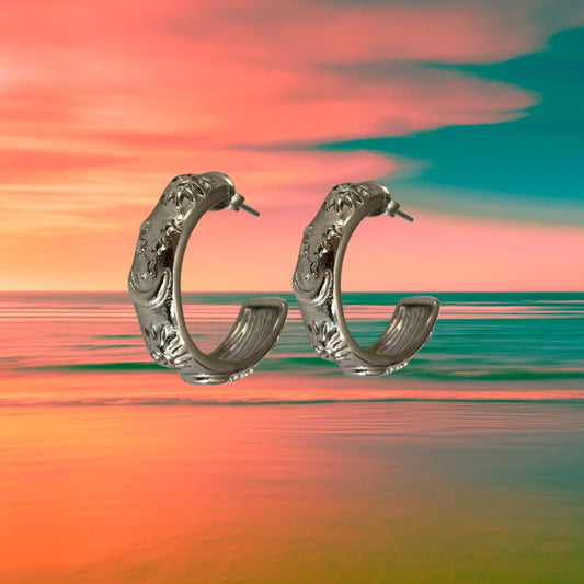 Soleil Earrings - Silver