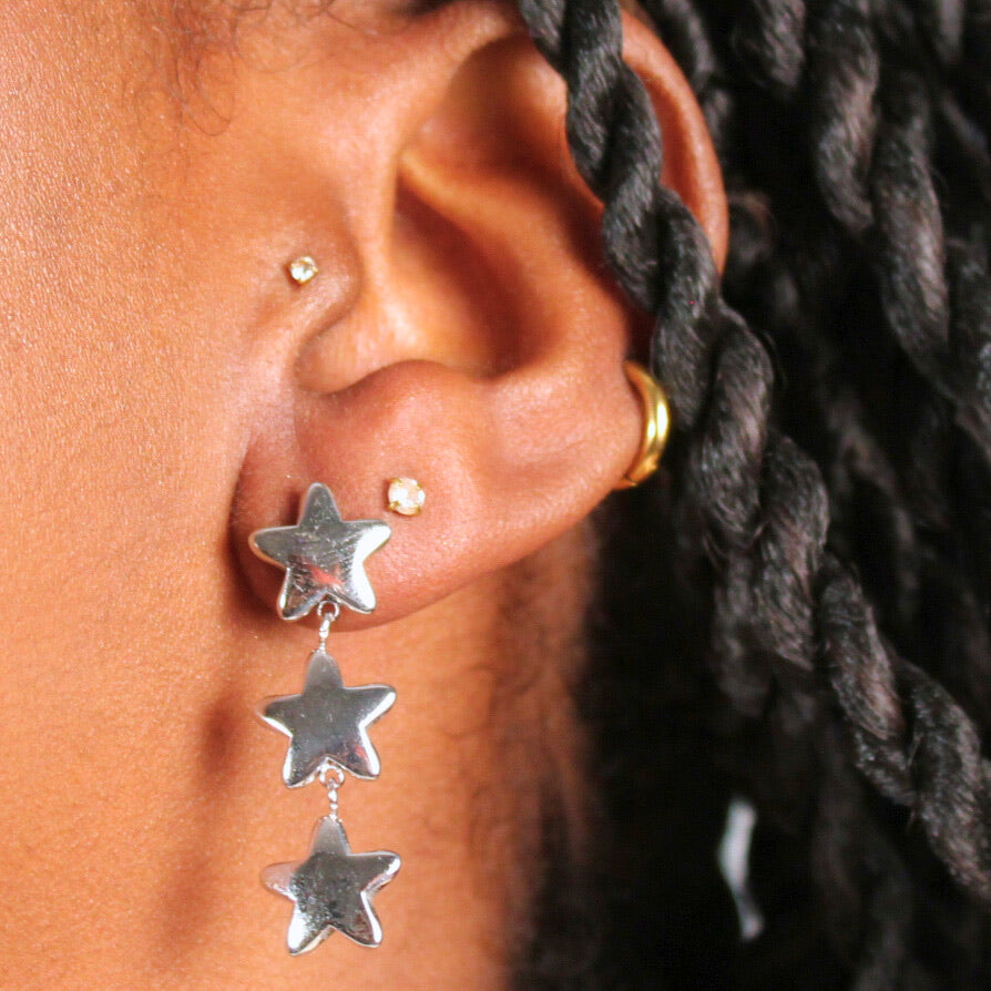 Twinkle Earrings - Silver