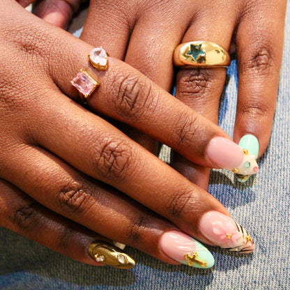 Stargirl Ring - Gold/Blue