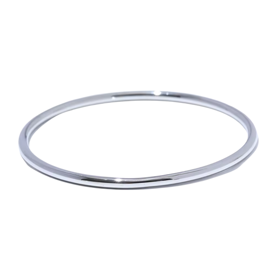 Slick Bangle Set Thin - Silver