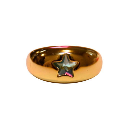 Stargirl Ring - Gold/Blue