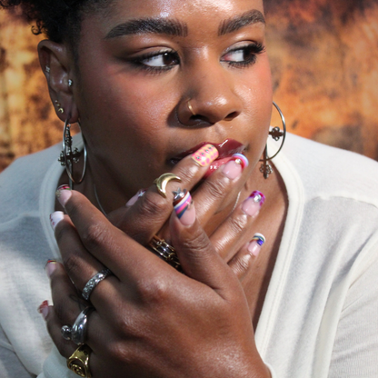 Divine Hoops - Silver
