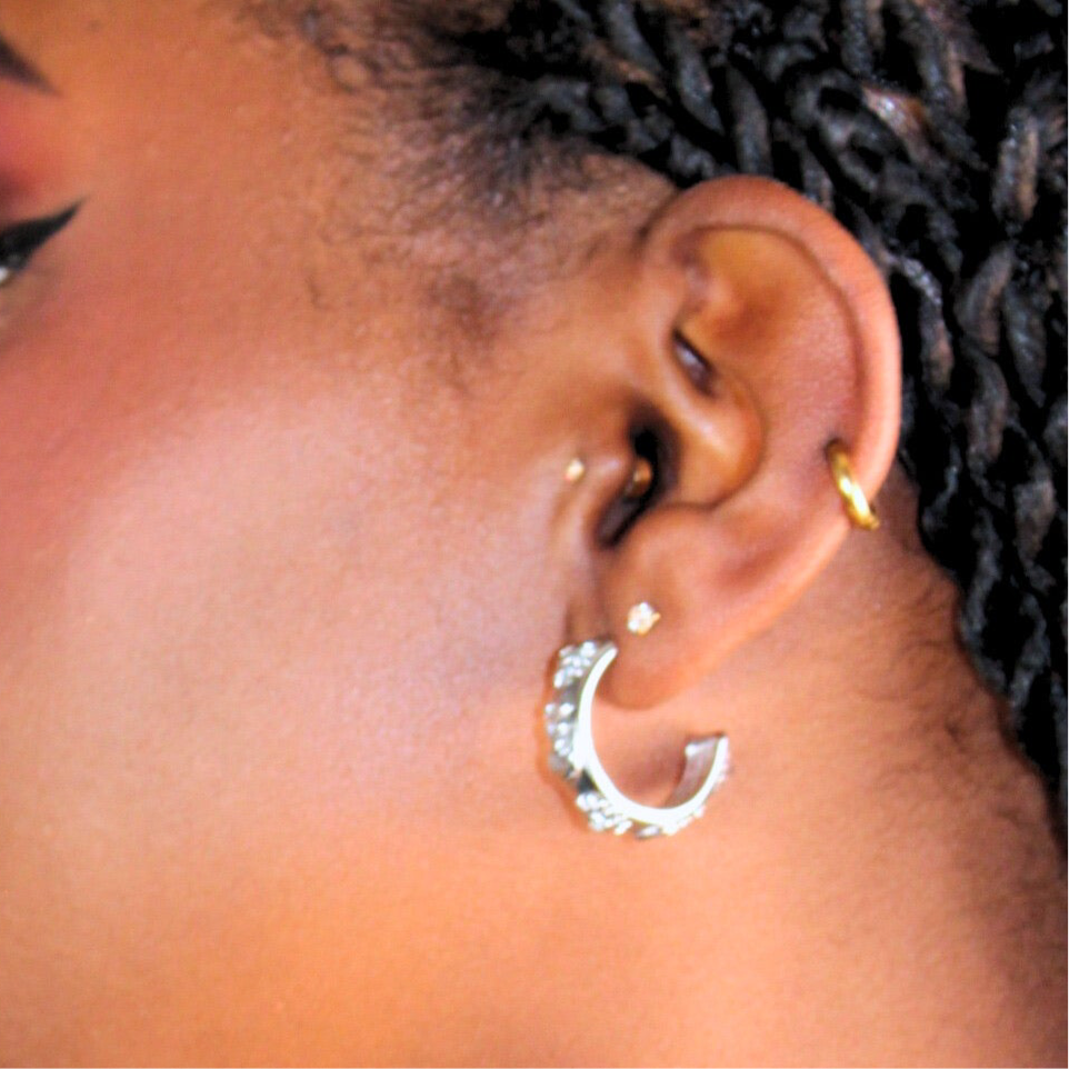 Soleil Earrings - Silver