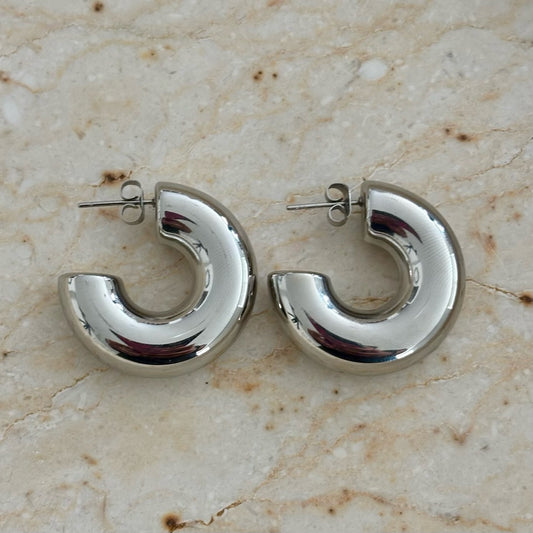 Donna Earrings - Silver