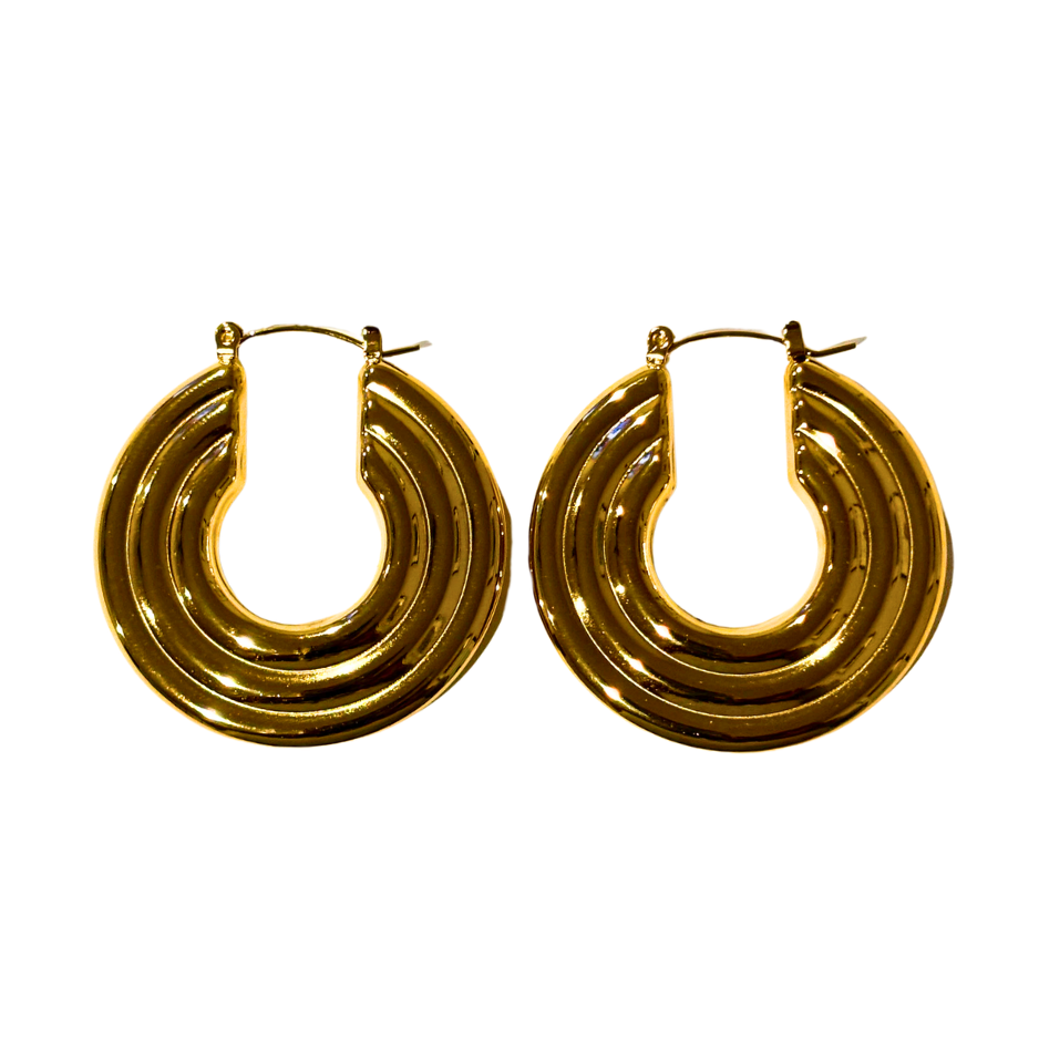 Icon Hoops - Gold